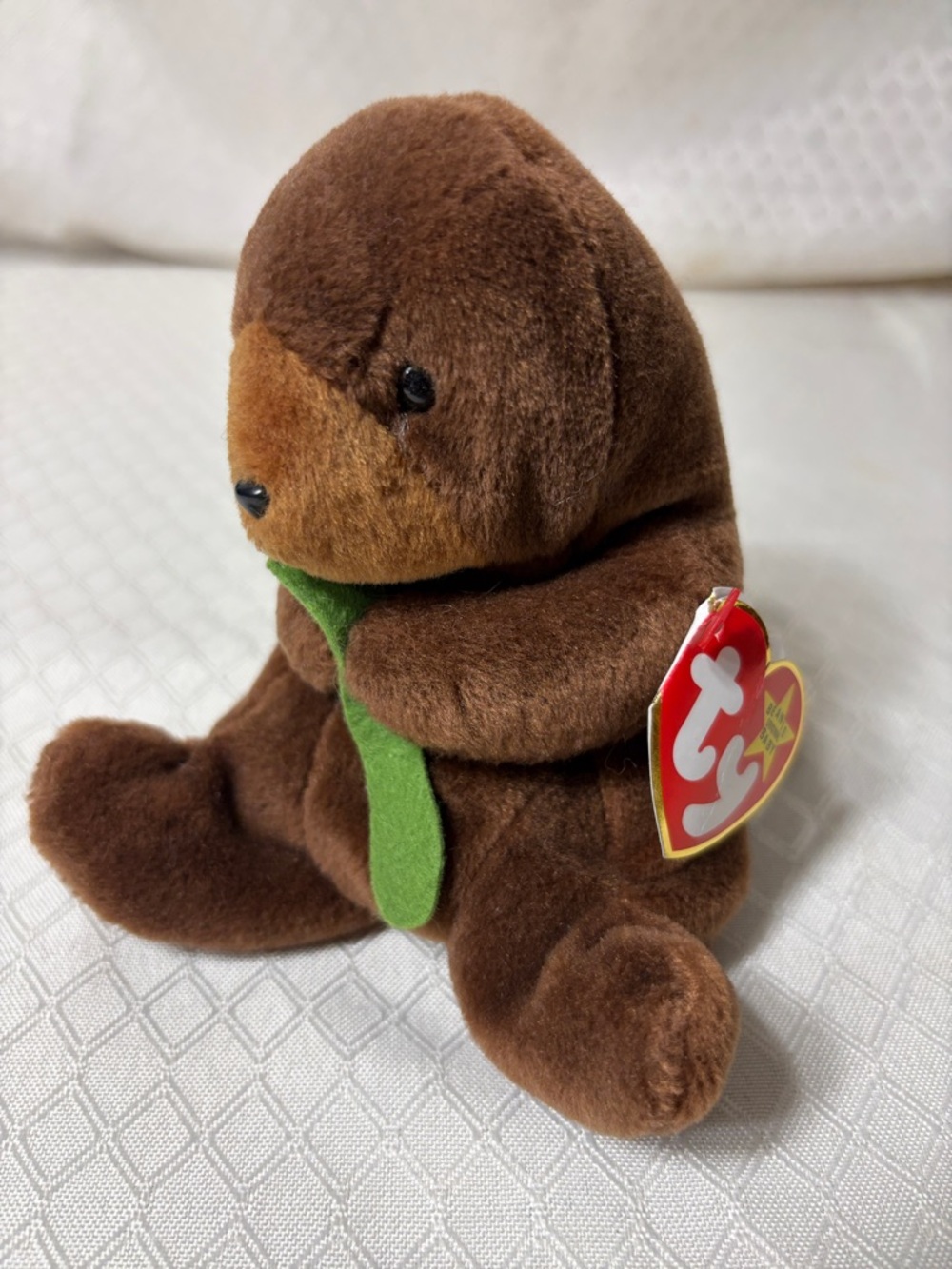 Cute RARE Beanie Babies SEAWEED with ERRORS